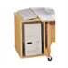Closed CPU Booth - Left