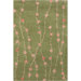 Cinzia Green Floral Rug