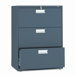 600 Series 30" W Three-Drawer Lateral Files with Locks