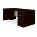 Attune Computer Desk with Right Pedestal