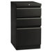 Flagship Mobile Box/Box/File Pedestal, Full Radius Pull, 19-7/8d, Light Gray