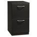 Flagship Mobile File/File Pedestal, Arch Pull, 19-7/8d, Light Gray