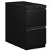 Flagship Mobile File/File Pedestal, Full Radius Pull, 28-7/8d, Light Gray