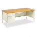 34000 Series Metro Classic Computer Desk with Left Pedestal Workstation