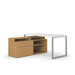 Voi L-Shaped Workstation with Stack on Storage