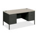 Metro Classic 60" W Double Pedestal Office Computer Desk
