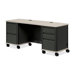 Mobile Metal Desk