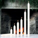 Unscented Ivory Taper Candles (Set of 4)