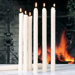 Unscented Rolled Beeswax Candles (Set of 4)