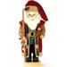 Santa and Clock Nutcracker