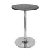 Black Chrome Pub Table