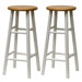 Basics White 30" Barstool (Set of 2)