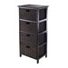 Omaha Storage Rack with 4 Foldable Baskets