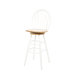 Basics White 30" Swivel Bar Stool
