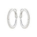 Crystal Hoop Earrings