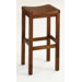 29" Contour Stool with Oak Finish