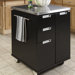 Kitchen Cart with Stainless Steel Top