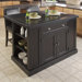 Nantucket Kitchen Island with Granite Top
