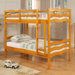 Wave Twin over Twin Bunk Bed with Built-In Ladder