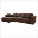 Baxton Studio Florence Twill Sectional
