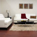 Baxton Studio Adair Modern Leather Sofa Set