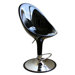 Curio High-back Adjustable Swivel Barstool (Set of 2)