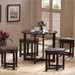Baxton Studio Rochester 5 Piece Dining Set