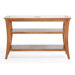 Baxton Studio Allison Honey Wood Modern Console Table