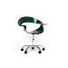 Baxton Studio Elia Swivel Desk Chair
