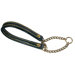 Classic Padded Semi Choke Leather Dog Collar