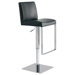 Matteo Adjustable Bar Stool in Black