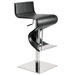 Portland Adjustable Bar Stool in Black