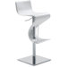 Portland Adjustable Bar Stool in White