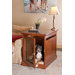 Designer Steel Crate Door in Antique Brass