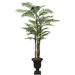 96" Realistic Areca Palm Tree in Decorative Planter