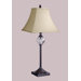 30.5" x 14" Keats Table Lamp with Calais Shade in Brushed Espresso