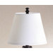 29.13" x 10.5" Keats Buffet Lamp with Calais Shade in Brushed Espresso
