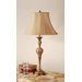 Verona Table Lamp with Classic Shade in Caramelized Bronze
