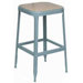 Stool with Channel Brace Footrest
