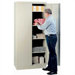 1000 Series 36" Wide Storage Cabinet:  78" H x 36" W x 18" D
