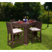 Atlantic 5 Piece Bar Height Dining Set