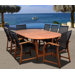 Amazonia Jersey 9 Piece Dining Set