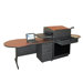Zapf Office Support Teacher's Desk with Acrylic Door