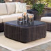 Aruba Cocktail Table with Teak Top