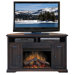 Brentwood 56" Corner TV Stand with Electric Fireplace