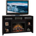 Urban Loft 62" TV Stand with Electric LED Fireplace