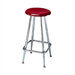 Height Adjustable Solid Plastic Stool with Footring