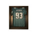 Jersey Display in Cabinet Style
