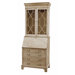 Painted Drawer Secretary with Laptop Pigeonholes & Hutch