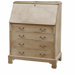 Traditions Painted Drawer Secretary with Laptop Pigeonholes